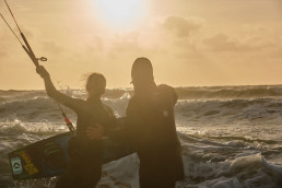 primesurf dänemark Sunset beach kites equipment waves  coaching