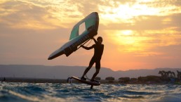 Wingfoil El Gouna Makani Beach Club Sunset